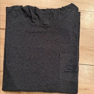 Men’s Vineyard Vines Charcoal Long Sleeve Pullover